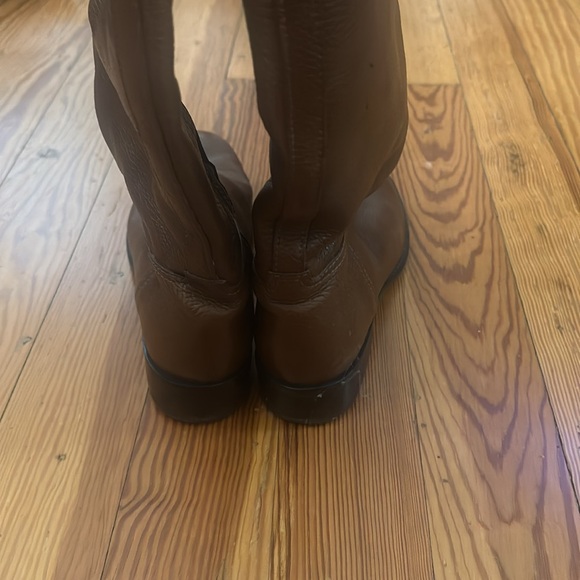 Brown tall riding boots Tory Burch 8.5, good condition - Picture 7 of 14